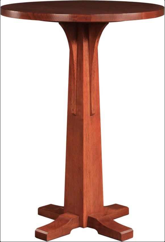 Stickley Oak Mission Classics Bistro Table Sprintz Furniture